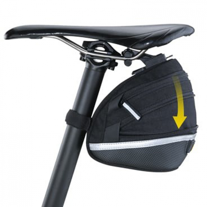 Geanta-Borseta 1.25L tija sa TOPEAK Wedge Pack II, negru [3]