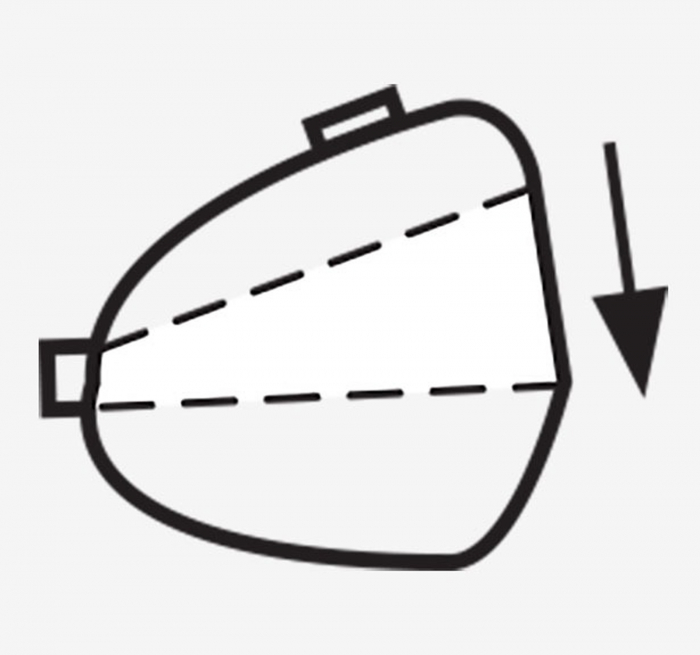 Geanta-Borseta 1.25L tija sa TOPEAK Wedge Pack II, negru [11]