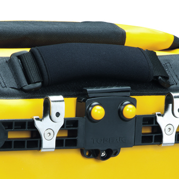 Geanta-Coburi Portbagaj Topeak Pannier Dry Bag Dx - 25 L, Negru-Galben [2]