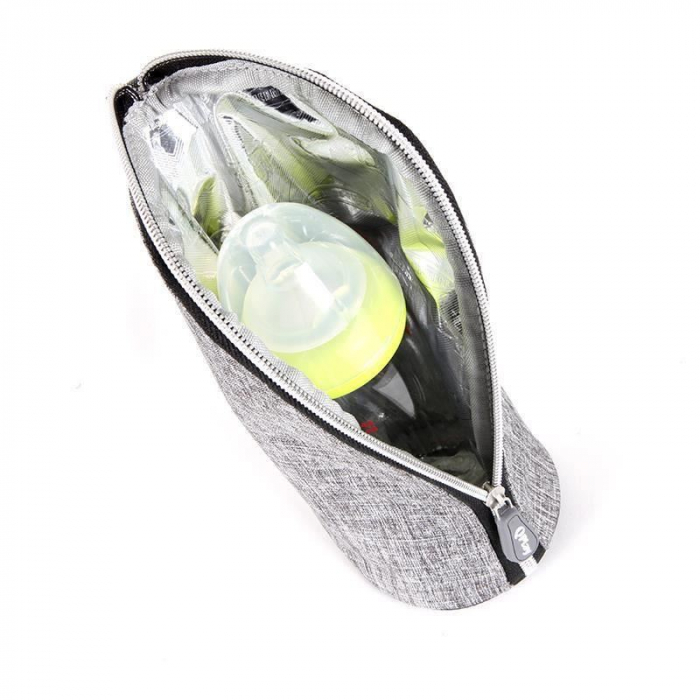 Geanta mamici Qplay Sylvie Gri [9]