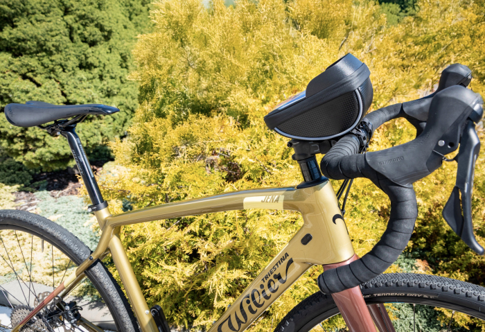 Geanta pentru ghidon 0.7L FORCE Smart XL, negru/gri [3]