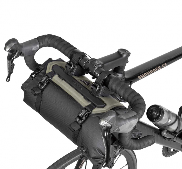 Geanta 8L TOPEAK Frontloader TBP-FL2G,  verde/gri [2]