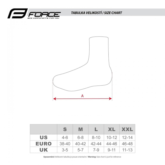 Huse pantofi FORCE Neoprene Over [5]
