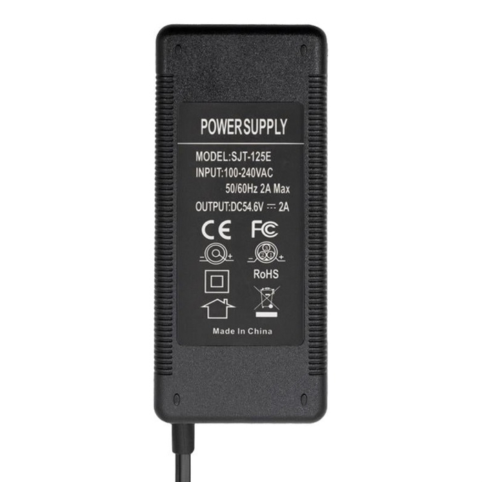 Incarcator acumulator trotineta 48V/2A (output 54.6V), conector DC 8 mm [2]