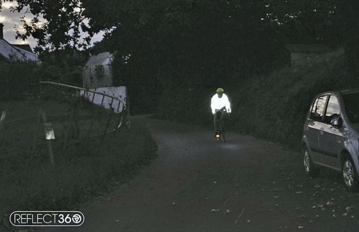 Jacheta ciclism reflectorizanta PROVIZ Reflect360 Cycling Lady, alb reflex [6]