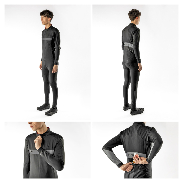 Jacheta ciclismpentru iarna FORCE Bright [3]