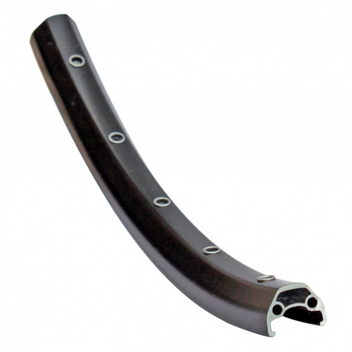 Janta 27.5" CERURIM Corvus D08, aluminiu dubla, 32H, profil frana disc, negru [1]