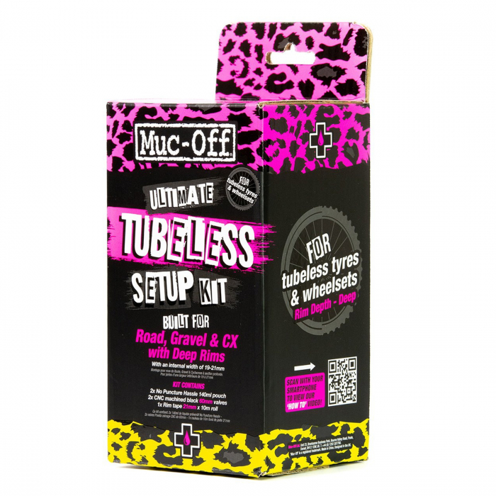 Kit Tubeless MUC-OFF Ultimate Road (banda 21 mm/valve 60 mm) [3]
