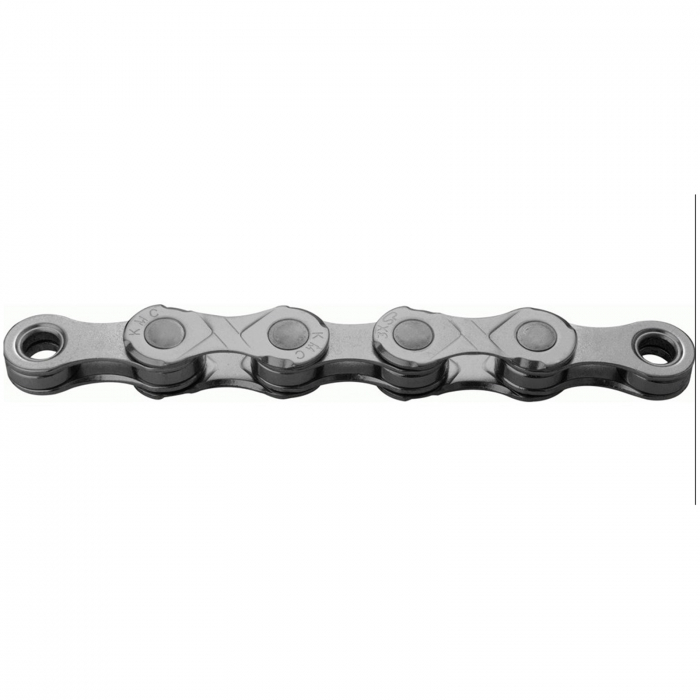 Lant KMC E11 EPT E-Bike, 122 zale, za rapida, compatibil 11 viteze, argintiu [2]