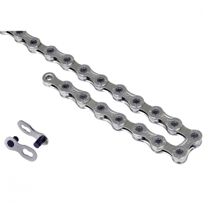 Lant FORCE /PYC P9001, 1/2"X11/128", 116 zale, za rapida, compatibil 9 viteze, argintiu [1]