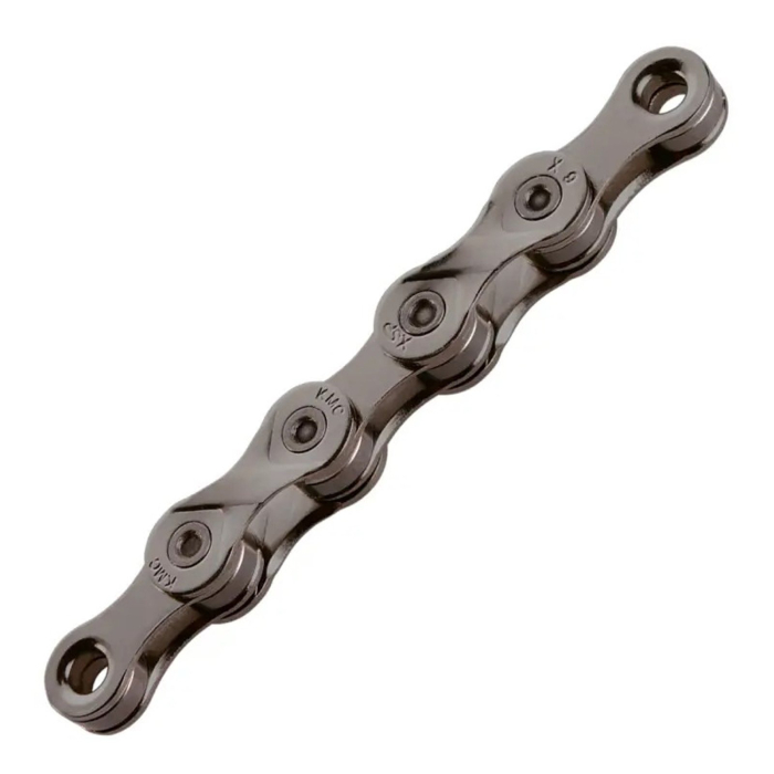 Lant KMC X9, 128 zale, za rapida, compatibil 9 viteze, argintiu/gri [1]