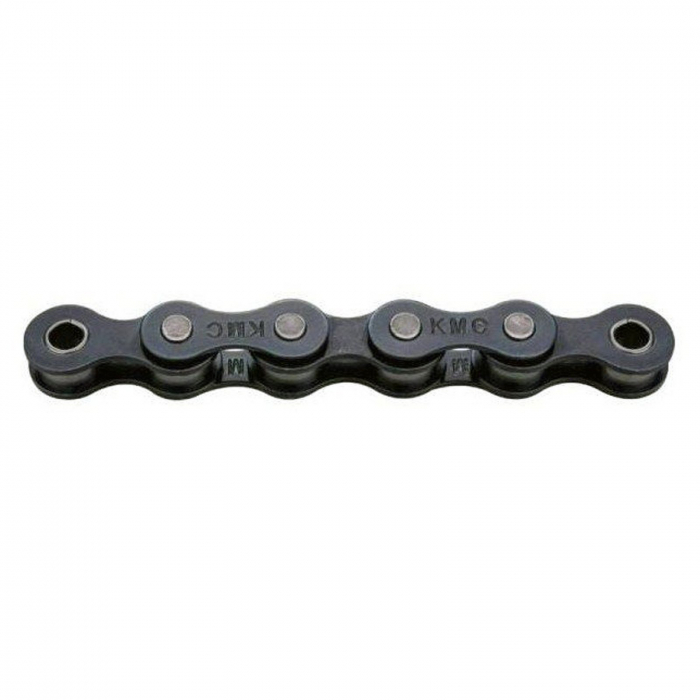Lant KMC B1 Wide, 1/2"x1/8", 112 zale, compatibil single speed, negru [2]