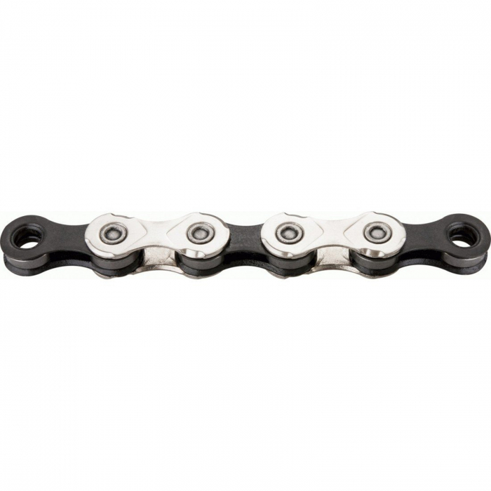 Lant KMC X12 Silver/Black, 126 zale, za rapida, compatibil 12 viteze, argintiu/negru [2]