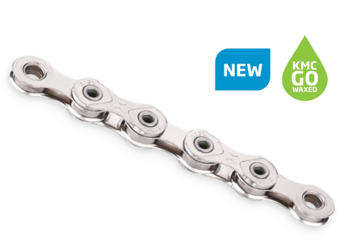 Lant KMC X12 Waxed Silver - 12 viteze, 1/2 X 11/128, 126 zale, Argintiu [2]