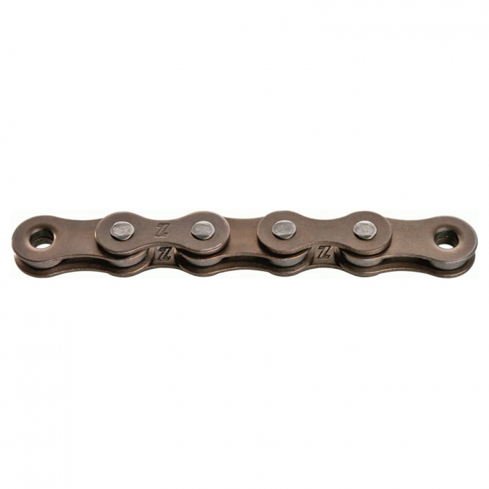 Lant KMC Z1 Wide Brown, 112 zale, za rapida, compatibil single speed, maro [2]