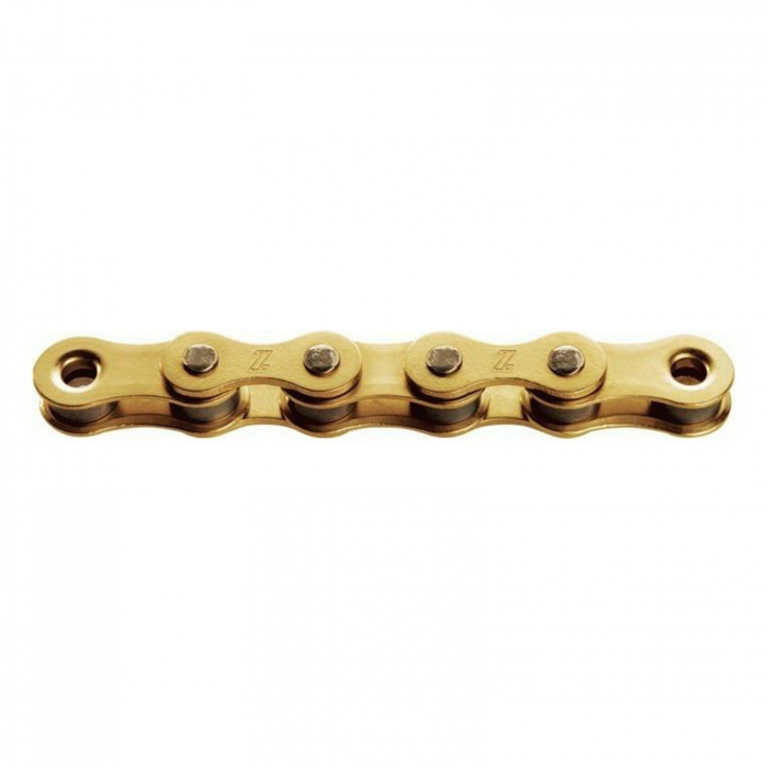 Lant KMC Z1 Wide Silver, 1/2"x1/8", 112 zale, za rapida, compatibil single speed, argintiu mat [2]