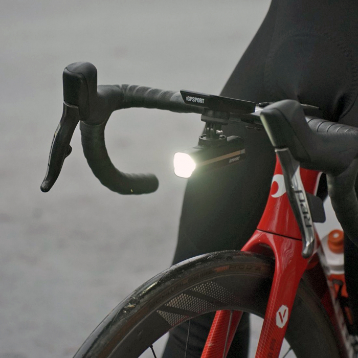 Lumina fata iGPSPORT Smart Front Light VS1200, 1200 Lumeni, cu prindere M80, negru [7]