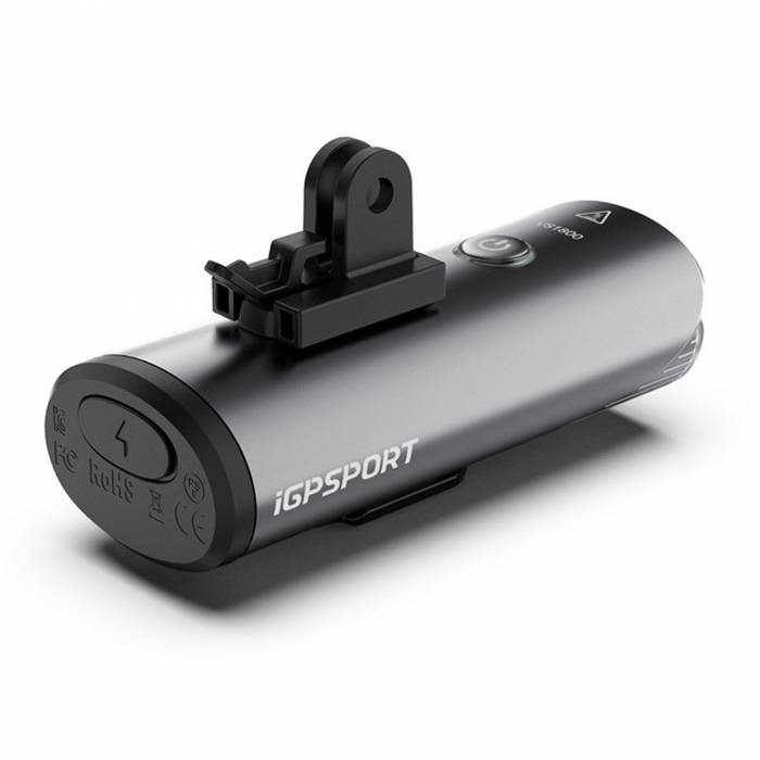 Lumina fata iGPSPORT Smart Front Light VS1800, 1800 lumeni, gri [9]