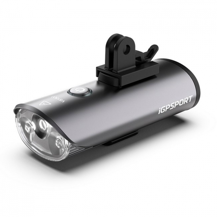 Lumina fata iGPSPORT Smart Front Light VS1800, 1800 lumeni, gri [8]