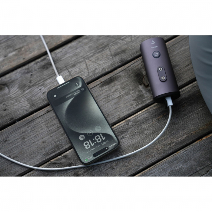 Lumina fata iGPSPORT Smart Front Light VS1800, 1800 lumeni, gri [14]