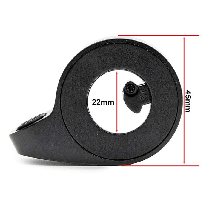 Maneta acceleratie trotineta electrica XIAOMI si NINEBOT, conector JST ZH, negru [2]