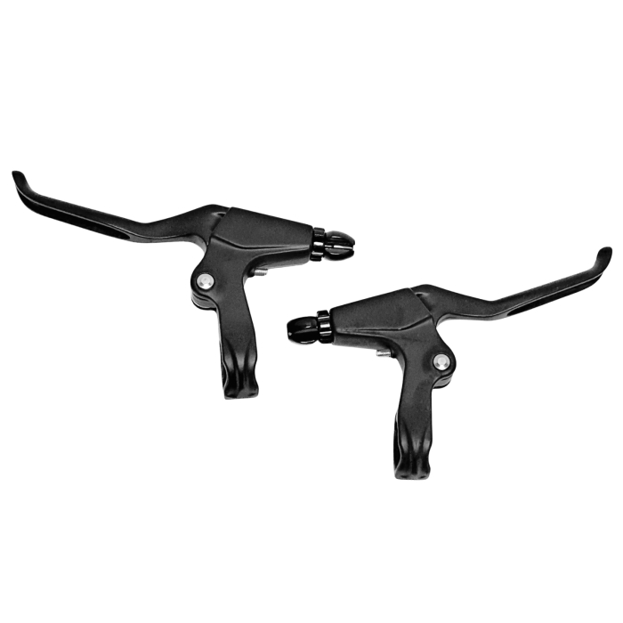 Set manete frana stanga/dreapta DHS, aluminiu, negru [1]