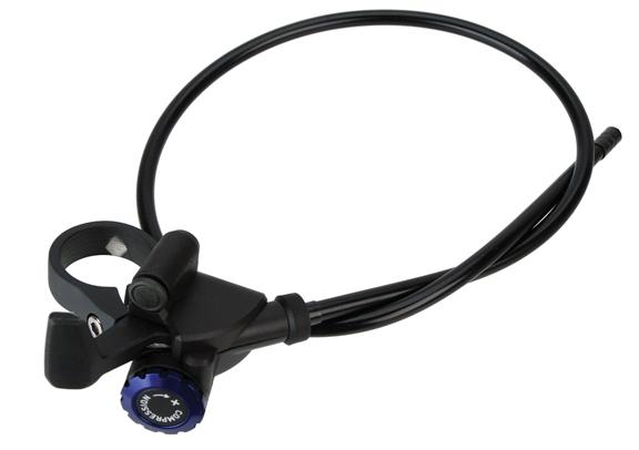 Maneta Remote RockShox - PopLoc, PRE-2013/TK Dampers - Dreapta, Negru [2]