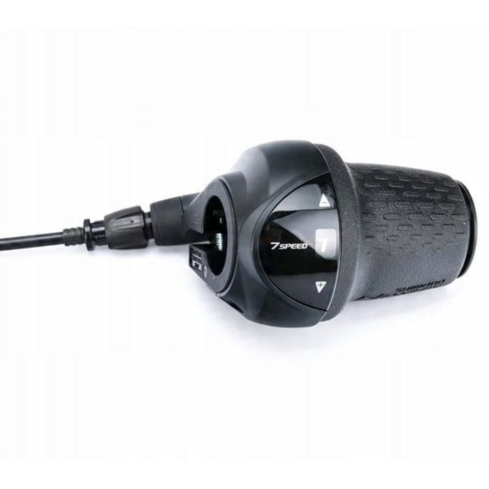 Maneta schimbator dreapta/spate SHIMANO Nexus-7 SL-C3000-7L RevoShift, cablu 2310 mm, 7 viteze, negru [3]