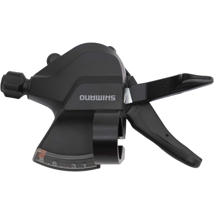 Maneta schimbator dreapta/spate SHIMANO Altus RapidFire Plus SL-M315-8-RA, cablu 2050 mm, 8 viteze, negru [3]