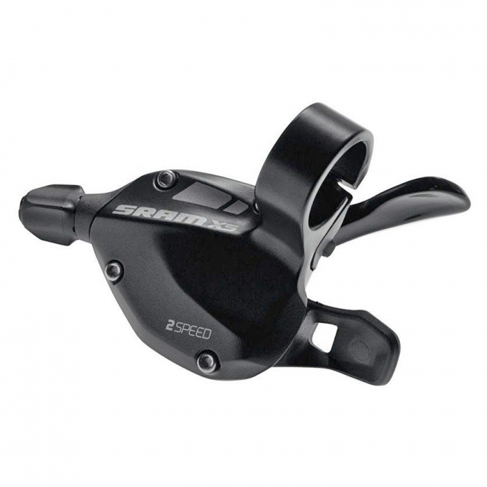 Maneta schimbator stanga/fata SRAM X5 Trigger, 2 viteze, negru [1]