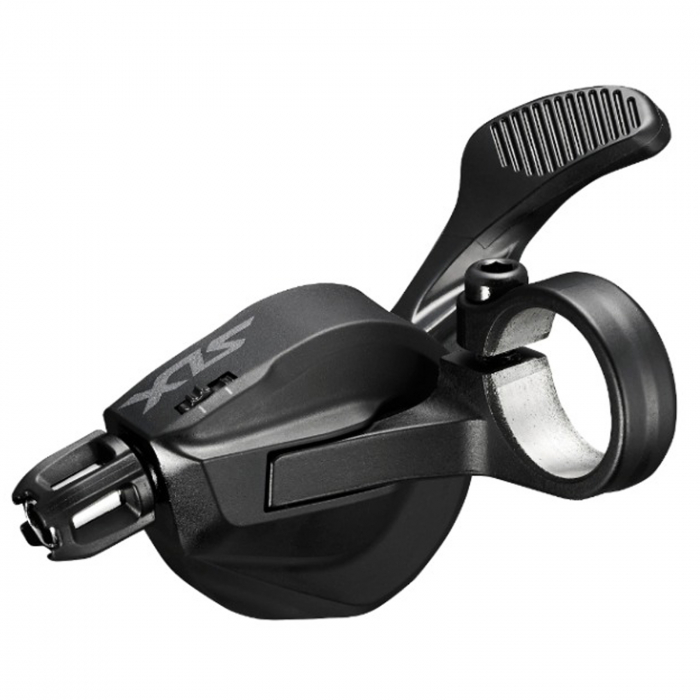 Maneta schimbator stanga/fata SHIMANO SLX RapidFire Plus SL-M7100-L, 2 viteze, negru [1]