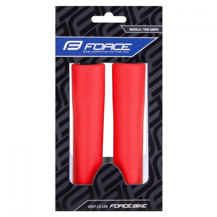 Mansoane FORCE Luck, 28/130 mm, silicon, rosii [3]