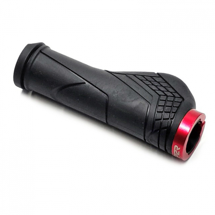 Mansoane P2R Shockman Eugo 288, cauciuc TPR, 22/130 mm, negru/rosu [1]