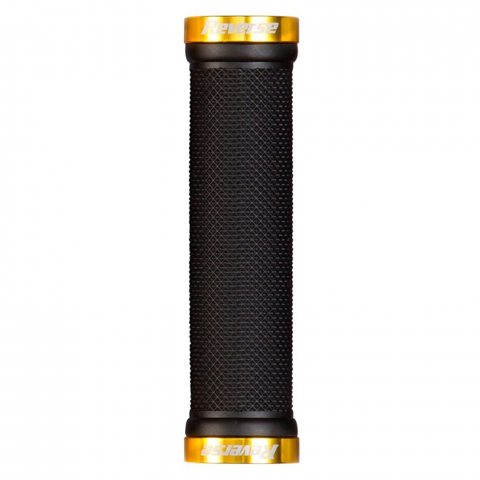 Mansoane REVERSE Classic Lock On 130/29 mm negru/auriu [1]