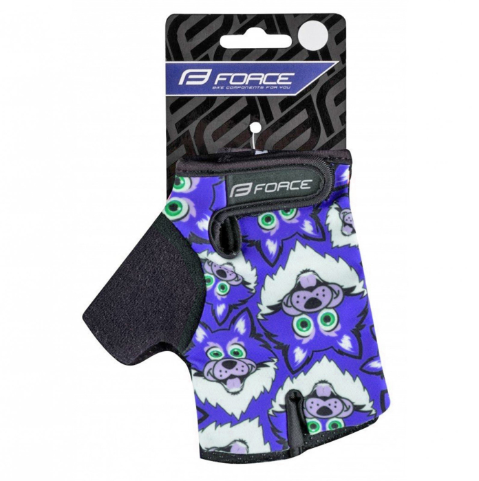 Manusi ciclism copii FORCE Wolfie Kid [2]