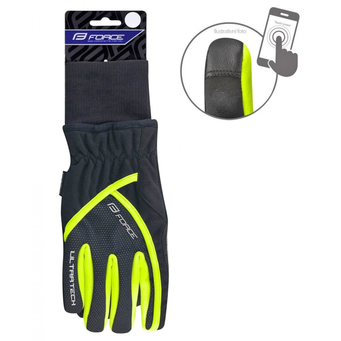 Manusi ciclism iarna FORCE Ultra Tech [2]