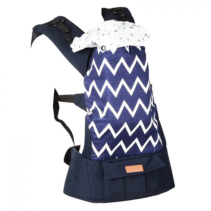 Marsupiu ergonomic COCCOLLE Libra Albastru [2]