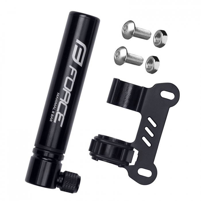 Minipompa FORCE Mini aliaj, negru [1]