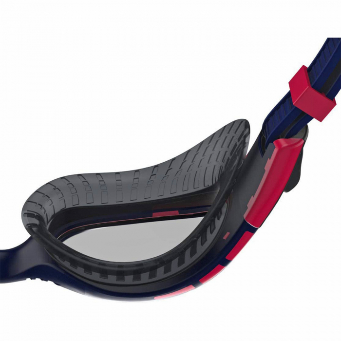 Ochelari inot adulti SPEEDO Futura Biofuse Flexiseal Polarised Triathlon, bleumarin/rosu [4]