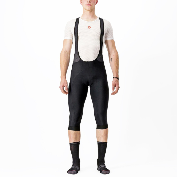 Pantaloni scurti cu bretele CASTELLI Entrata 2, negru, marime L [1]