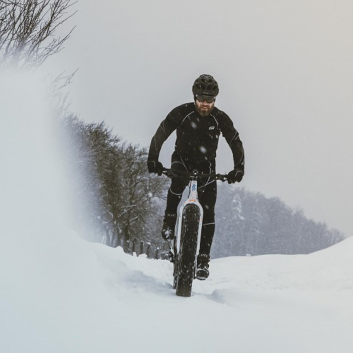 Pantaloni ciclism lungi cu bretele FORCE Z70 [5]