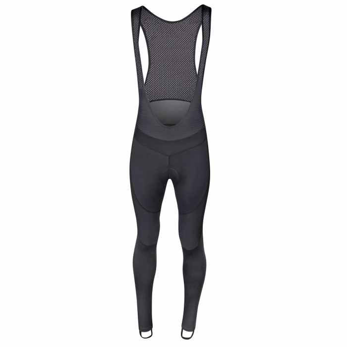 Pantaloni ciclism lungi cu bretele si bazon FORCE Bright, de dame [1]