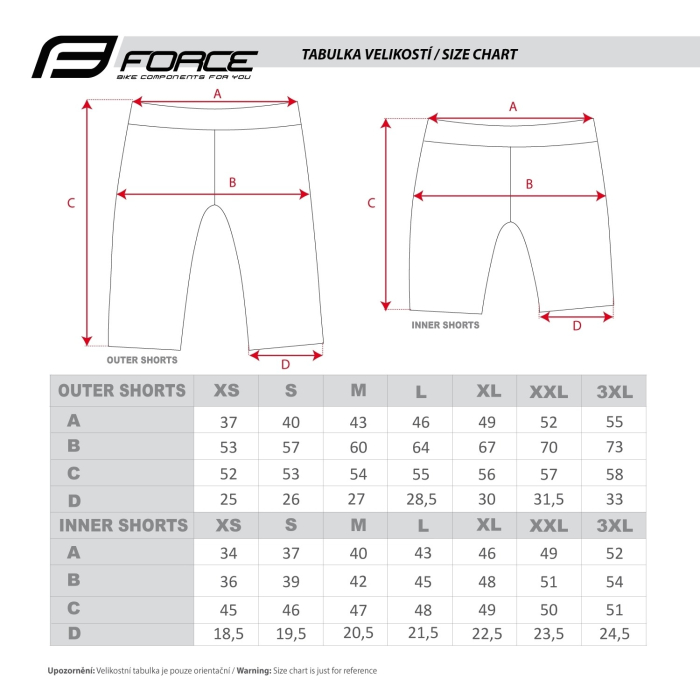 Pantaloni FORCE Blade MTB, cu sub-pantaloni cu bazon [8]