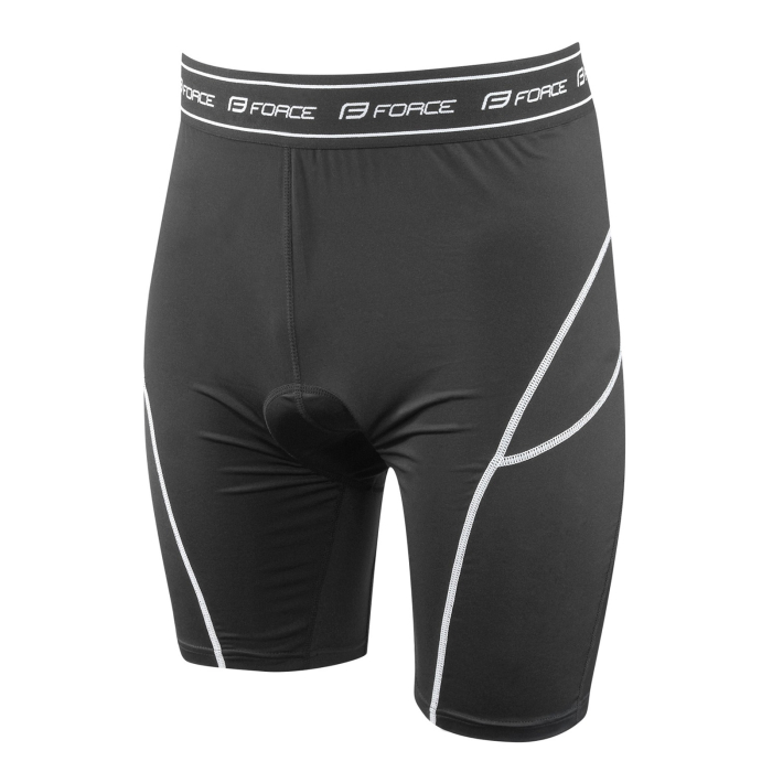 Pantaloni FORCE Blade MTB, cu sub-pantaloni cu bazon [3]