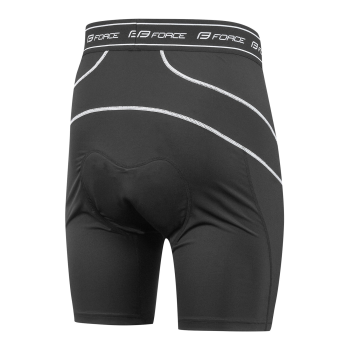 Pantaloni FORCE Blade MTB, cu sub-pantaloni cu bazon [4]