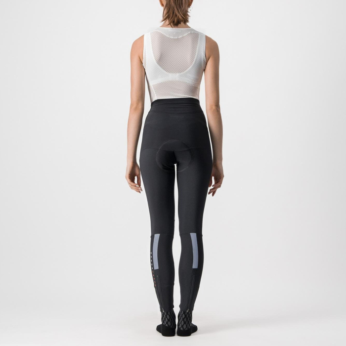 Pantaloni lungi cu bretele CASTELLI RoS W, de dama, negru [2]