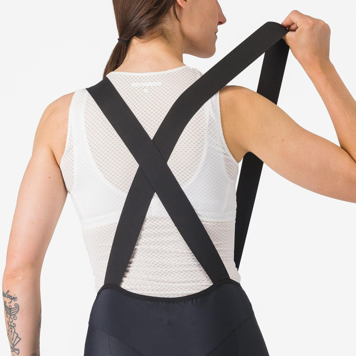 Pantaloni scurti cu bretele pentru femei CASTELLI Espresso W DT [8]