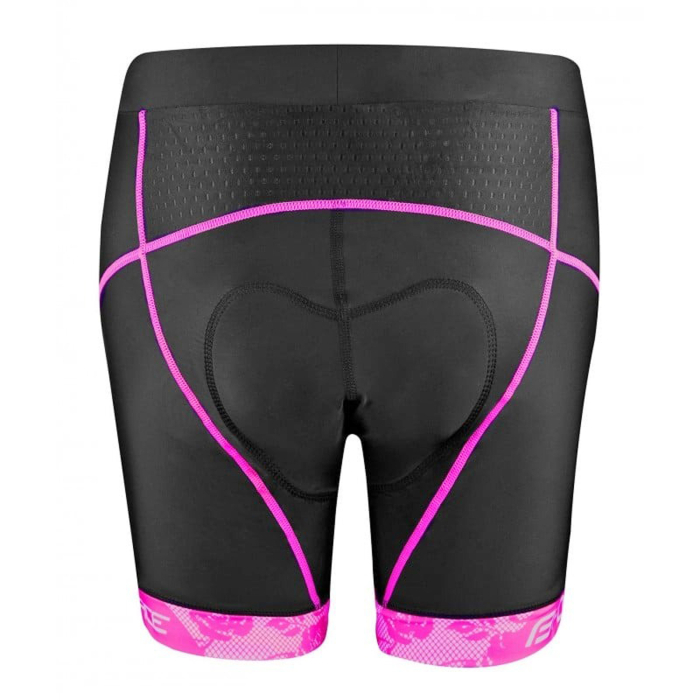 Pantaloni ciclism scurti cu bazon FORCE Rose Lady, de dame [2]