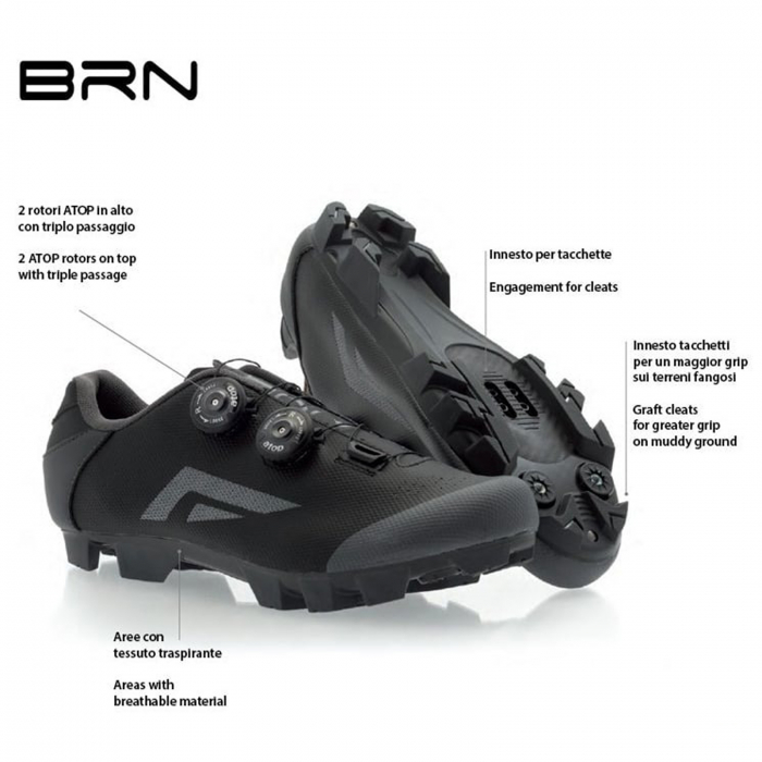 Pantofi ciclism BRN Gladiator XC MTB [2]