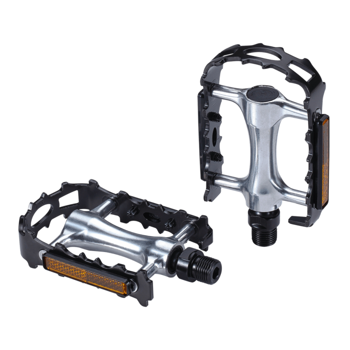 Pedale BBB BigFeet BPD-1601, ax CroMo, aluminiu, argintii [2]